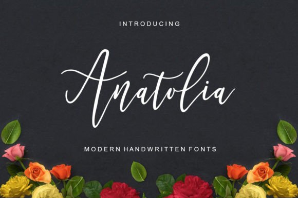 Anatolia: A Versatile Script Font for Editorial Design