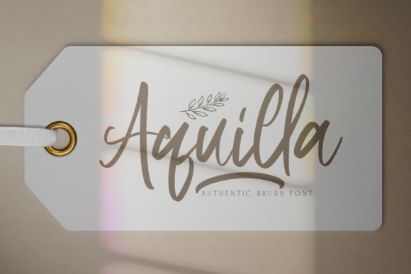Aquilla: A Premium Handwritten Font for Editorial Design