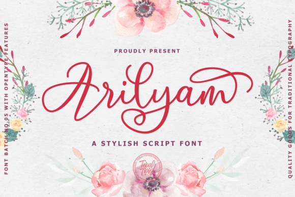 Arilyam: The Elegant Script Font for Campaigns