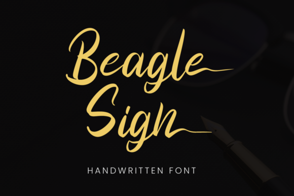 Beagle Sign: A Premium Script Font for Web Design