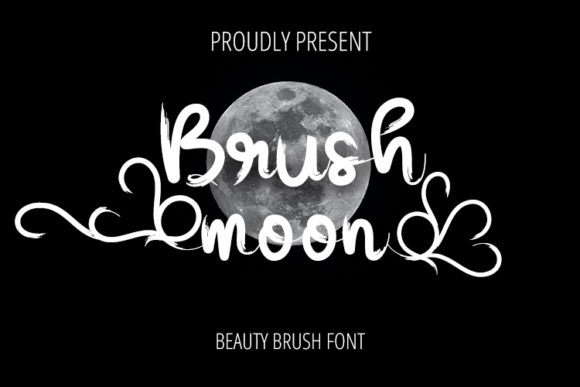 Brush Moon: A Thick Handwritten Font for Bold Branding