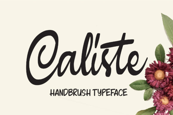 Caliste: The Elegant Handwritten Font for Your Brand