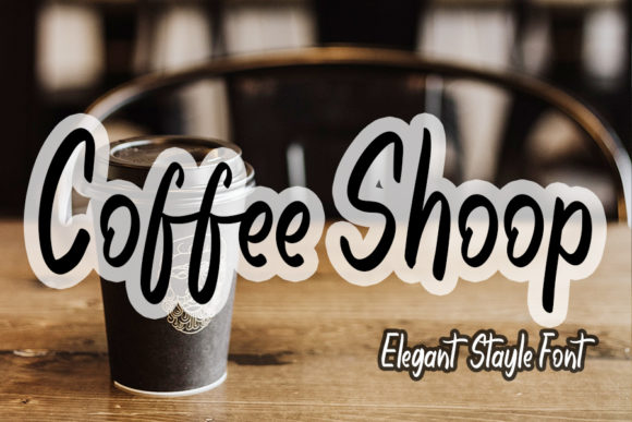Coffee Shoop: A Timeless Handwritten Font for Editors