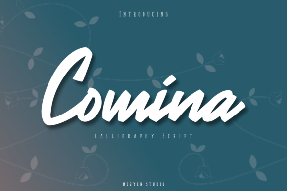 Comina: The Elegant Handwritten Font for Your Brand