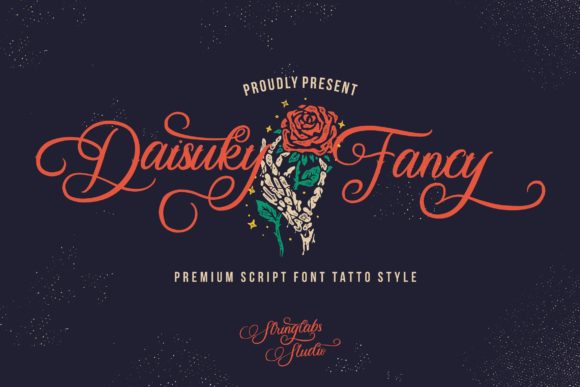 Daisuky Fancy: A Premium Script Font for Brand Identity
