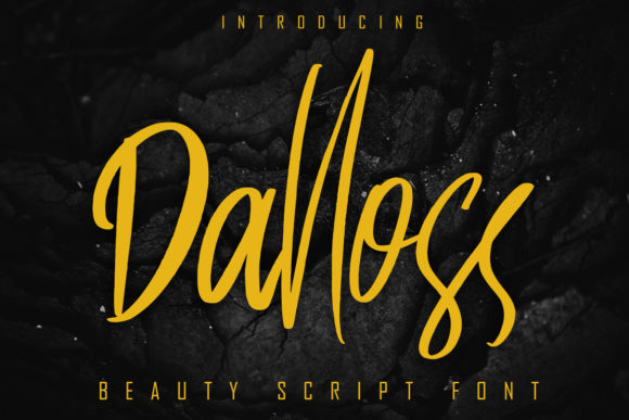 Dalloss: A Timeless Handwritten Font for Web Design