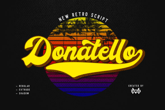 Donatello: A Vintage Handwritten Font for Web Design