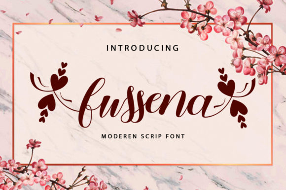 Fussena: A Joyful Handwritten Font for Small Business