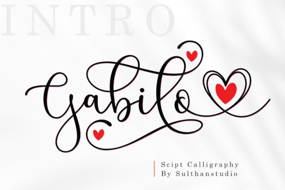 Gabilo: The Elegant Handwritten Font for Crafters