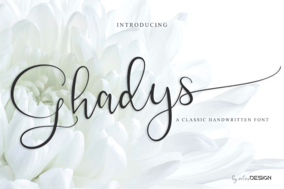 Ghadys: A Premium Script Font for Modern Web Design