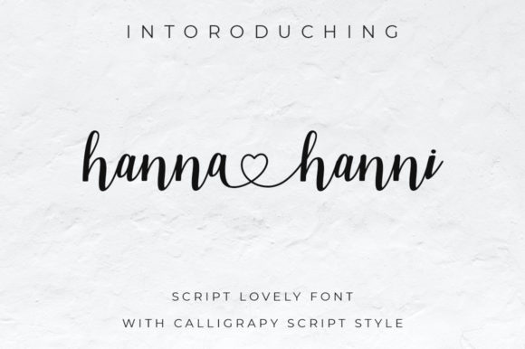 Hanna Hanni: A Premium Handwritten Font for Campaigns