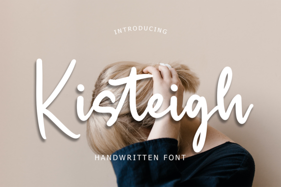 Kisteigh: A Modern Handwritten Font for Web Design