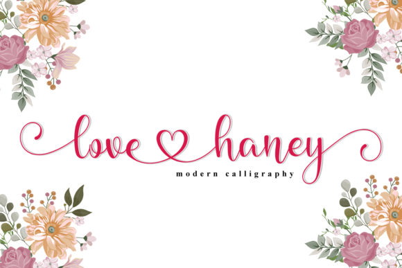 Love Haney: A Charming Script Font for Editorial Design