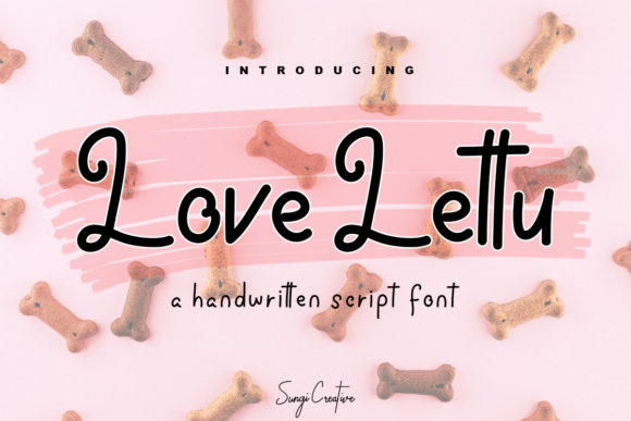 Love Lettu: A Friendly Handwritten Font for Editors