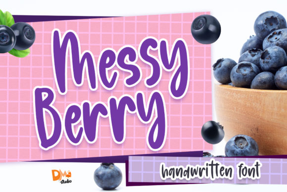 Messy Berry: A Playful Handwritten Font for Web Design