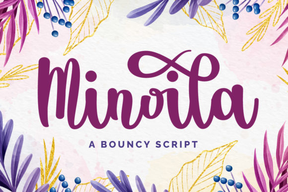 Minoila: An Elegant Script Font for Brand Identity