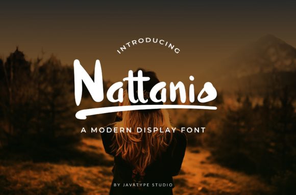 Nattanio: The Handwritten Font for Modern Marketing