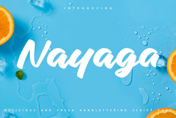 Nayaga: A Handwritten Font for Polished Brand Identity