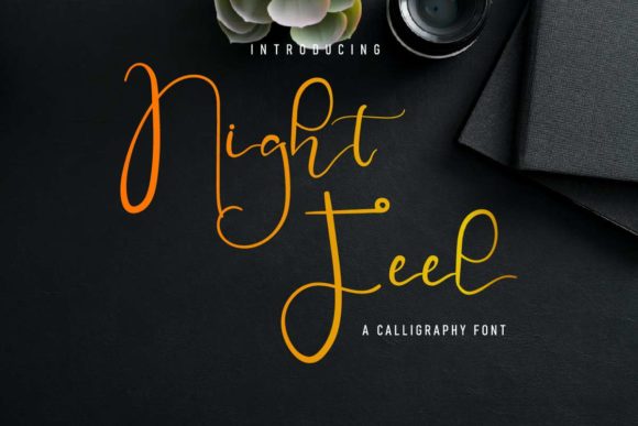 Night Feel: A Handwritten Font for Modern Web Design