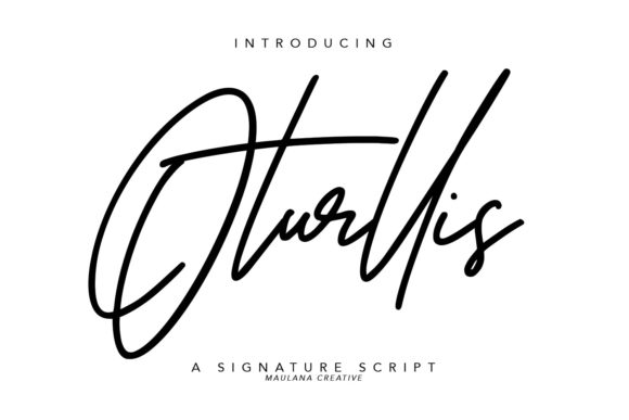 Oturllis: A Real-World Script Font Review
