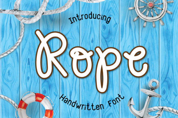 Rope: A Sweet Handwritten Font for Brand Identity