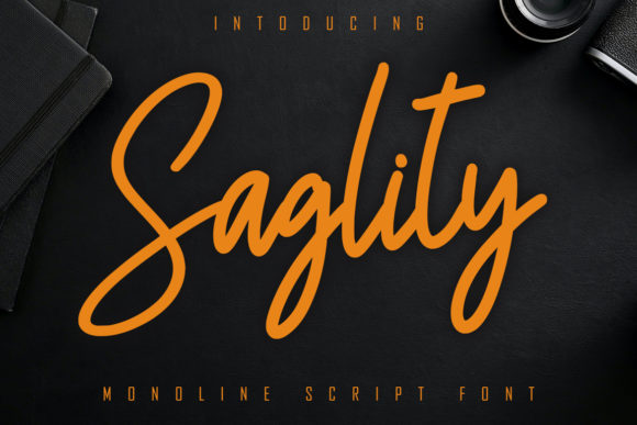 Saglity: A Timeless Handwritten Font for Makers