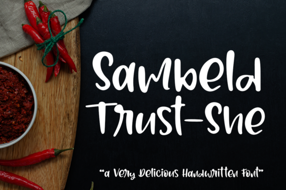 Sambeld Trust She: A Timeless Script Font for Campaigns