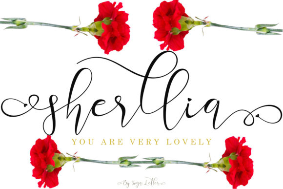 Sherllia: A Handwritten Font for Makers