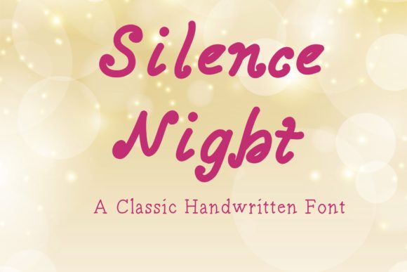 Silence Night: The Elegant Font for Your Brand
