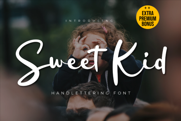 Sweet Kid: A Handwritten Font for Small Business Branding