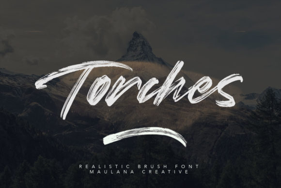 Torches Font: A Handwritten Typeface for Small Business