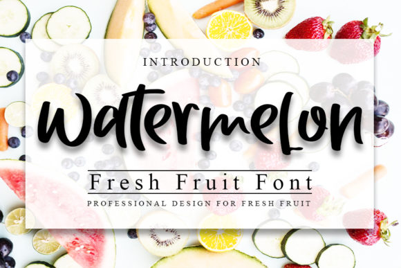 Watermelon: A Versatile Handwritten Font for Campaigns