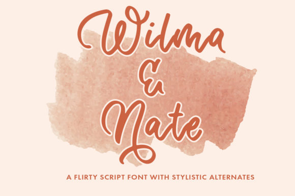Wilma Nate: A Handwritten Font for Elegant Editorial Design