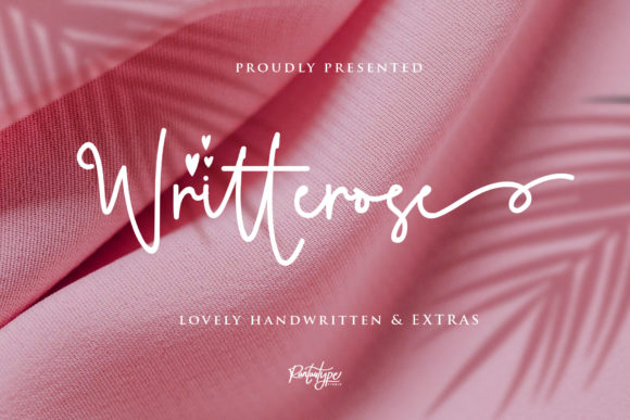 Writterose: A Handwritten Font for Editorial Elegance