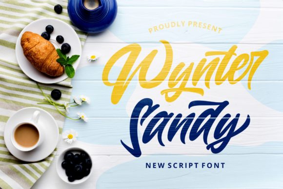 Wynter Sandy: A Timeless Script Font for Editorial Design
