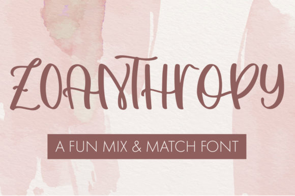 Zoanthropy: A Premium Handwritten Font for Web Design